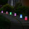 Mod Lighting and Decor LED Lighted Luminaria Pathway Markers - 10" - Color-Changing Lights - Set of 6